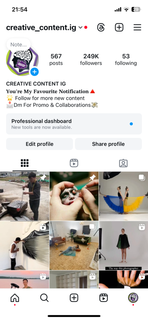 Creative_Content.ig - 249K